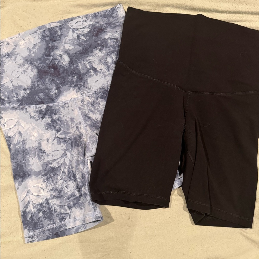 Maternity biker shorts